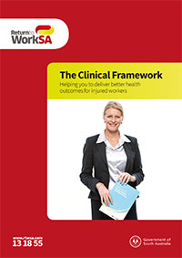 The clinical framework brochure cover