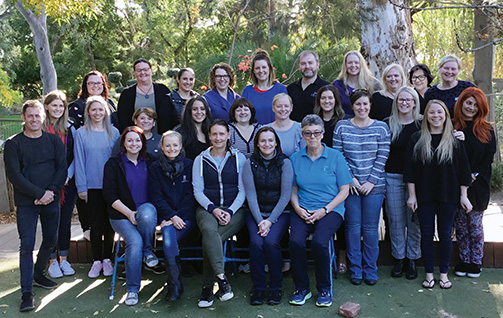 Staff from the Margaret Ives Children's Centre